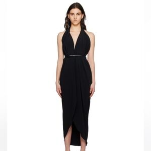 Alaia Black Halter Dress Size 40 / US 6